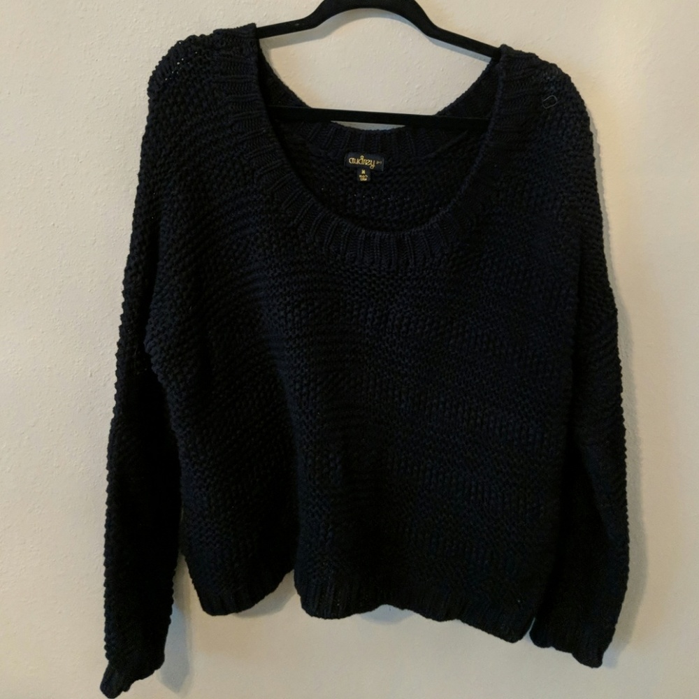 Black sweater